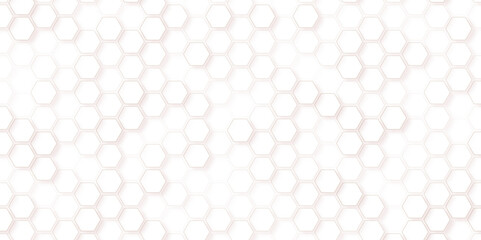 Abstract background with geometric shapes and hexagon pattern. Vector illustration .