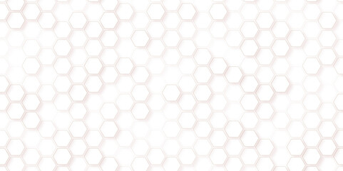 Abstract background with geometric shapes and hexagon pattern. Vector illustration .