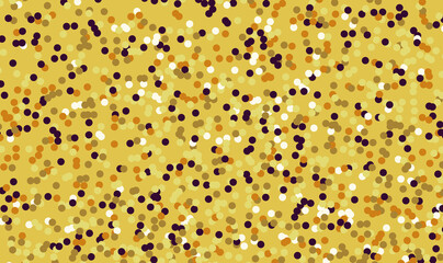 Leopard Skin Texture Pattern Background Design Seamless Vector Illustration in Yellow and Brown...