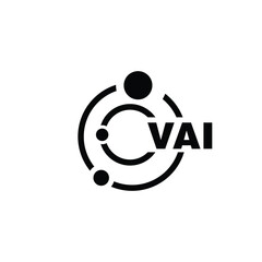 VAI letter logo design on white background. VAI logo. VAI creative initials letter Monogram logo icon concept. VAI letter design