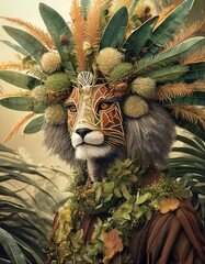 Criatura de la selva - obrazy, fototapety, plakaty