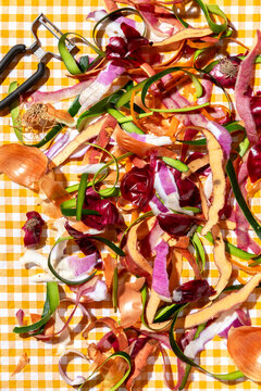 Vegetable peelings