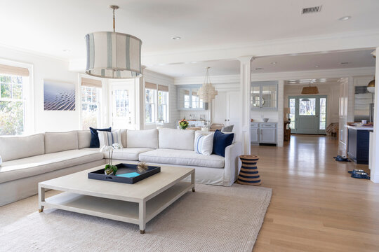 Open Concept contemporary home interior 