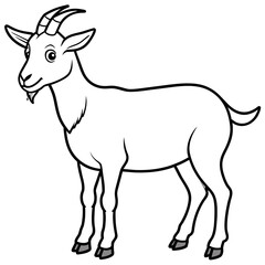 Discover Stunning Goat Vector Art Perfect for Your Projects