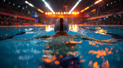 Swimmer; Olympic swimming competition