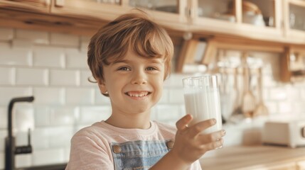 Boy with a Glass of Milk