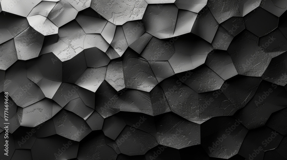 Aufkleber black white dark gray abstract background. geometric pattern shape. line triangle polygon angle. gra