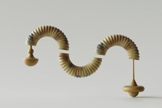 abstract 3d libra