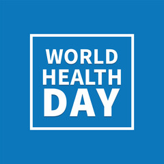 World Health Day. Health for all - World Health Day Concept. EPS file.