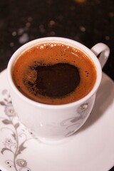 arabic and turkish cup coffee
