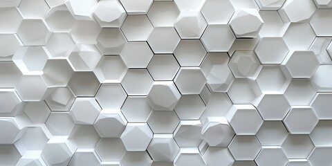 White background with a pattern of hexagons. The pattern is made up of honeycomb texture.