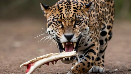 A-Jaguar-With-Its-Powerful-Jaws-Crunching-Through- 2