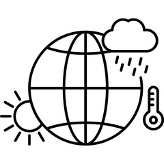 Climate Change Icon