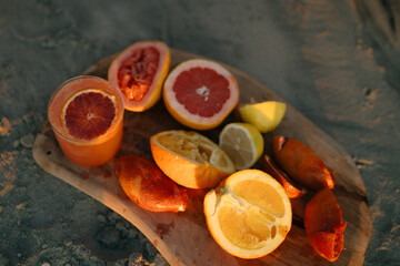 Cocktails on the beach