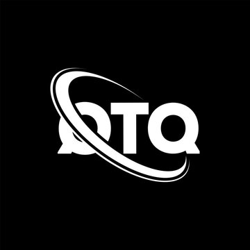 QTQ logo. QTQ letter. QTQ letter logo design. Initials QTQ logo linked with circle and uppercase monogram logo. QTQ typography for technology, business and real estate brand.