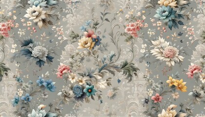 Obraz na płótnie Canvas Elegant Floral Patterns