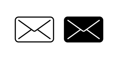 Envelope icon. Email sign. for mobile concept and web design. vector illustration