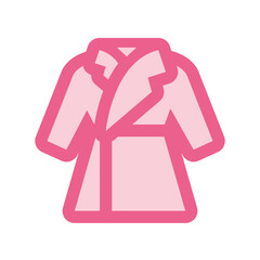 Women's fashion clothes wear linear icon pack