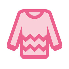 Women's fashion clothes wear linear icon pack