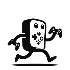 Vector Cartoon Silhouettes, Vintage Cartoon Graphics, Vintage Cartoon Illustration Set, Cartoon Vector Illustrations ,Black and White Cartoon Illustration, 