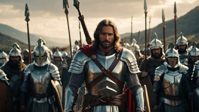 knight with sword fantasy world