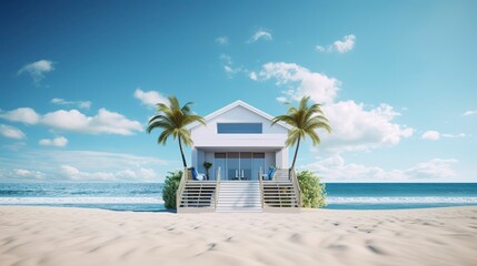 A photo of a Beach House in Minimalistic Coastal