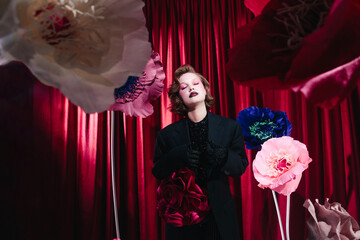 Fashion portrait of woman