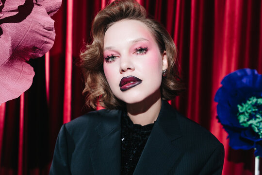 Beauty portrait of sexy woman