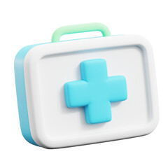 Obraz premium First Aid kit 3D Icon