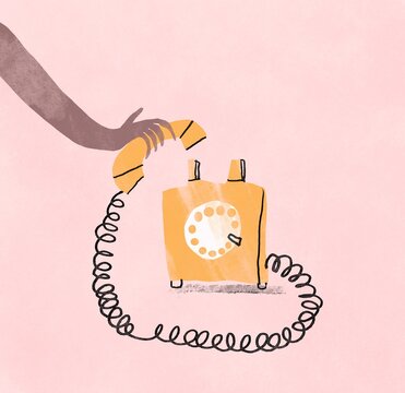 retro phone