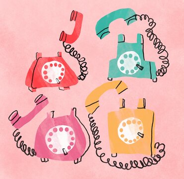 retro phone