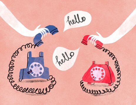 retro phone