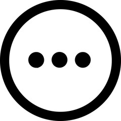 Fototapeta premium Big data official website black outline icon pack