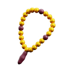 Prayer Beads 3D Icon