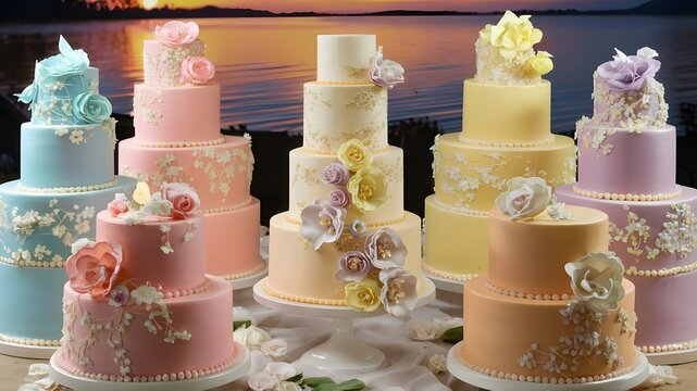 Pasteles de Boda: Elegant Wedding Cake Creations