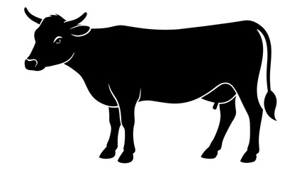 Cow Graphic Icon Explore the Beauty of a  Silhouette
