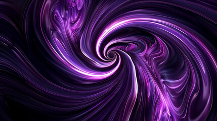 Obraz premium abstract background with purple and black swirls, digitally generated image