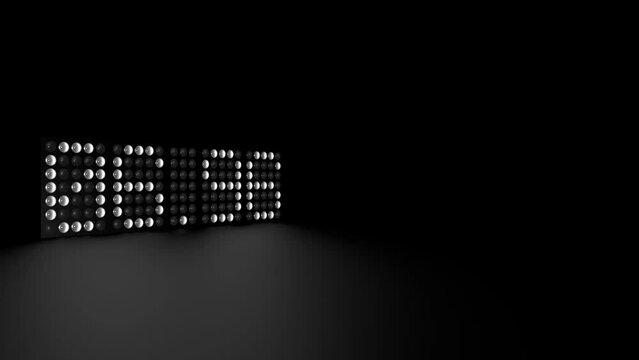 Anzeige mit leuchtenden Ziffern z&auml;hlt von 10.00 Sekunden bis 00.00 Sekunden