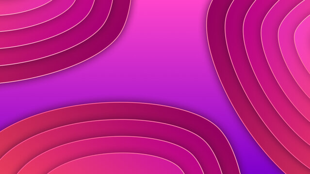 Abstract gradient tech background with geometric transparent shapes