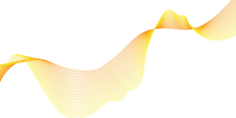 abstract  wave pattern background design, vector illustration, yellow and orange combination 