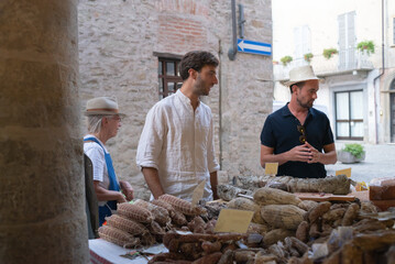 Travel food street shopping