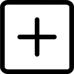 Obraz premium Test website linear black outline icon pack