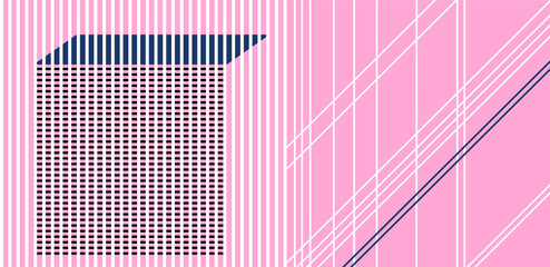 Abstract architectural composition