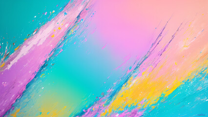 Obraz premium Abstract pastel background with waves