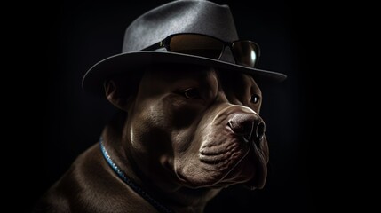 Unique Personality: Pitbull Portraiture in Editorial Photography