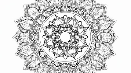 Discover intricate and enchanting mandala designs from various cultures. Explore floral, geometric, and oriental patterns, perfect for coloring and decoration.