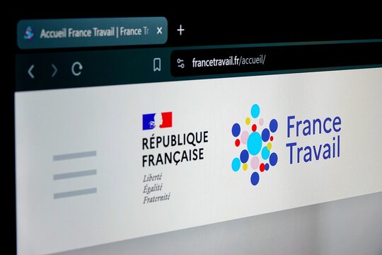 Page site internet francetravail.fr