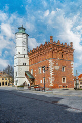Old town of Sandomierz town at spring time. - 777763000