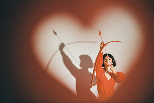 Valentine's Day Cupid girl attacks