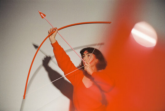 Valentine's Day Love attack by Cupid girl